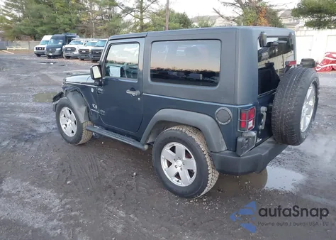 2007 Jeep Wrangler X z USA, uszkodzony, nr VIN 1J4FA24187L231978